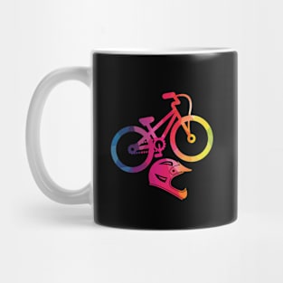 'Colorful Mountain Bike' Awesome Bike Gift Mug